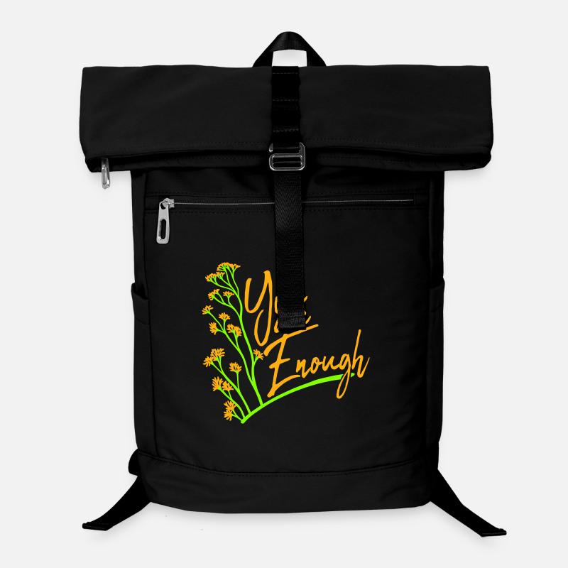 You Are Enough Self Love Motivational Quote Laptop Backpack
