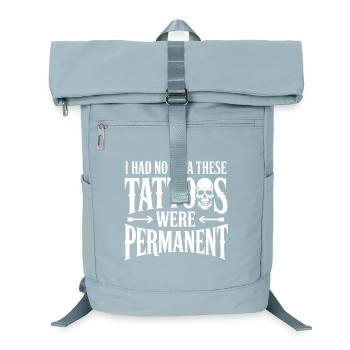Les tatouages étaient permanents - Sac à dos ordinateur - bleu glacier - Devant