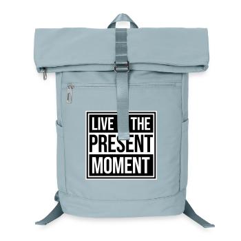 Vivre dans l’instant Pleine conscience de la présence - Sac à dos ordinateur - bleu glacier - Devant