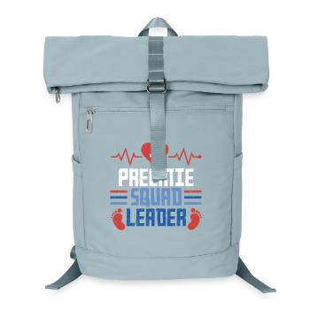 NICU Krankenschwester Preemie Squad Leader - Laptop-Rucksack  - Eisblau - Vorne