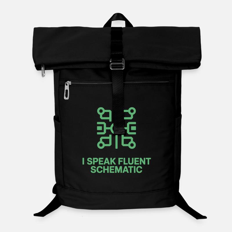 Je parle couramment la technologie des schémas circuités Sac à dos ordinateur