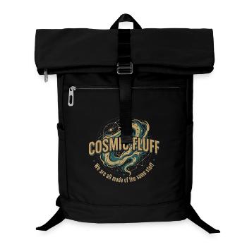 Cosmic Fluff - Laptop Backpack - black - Front