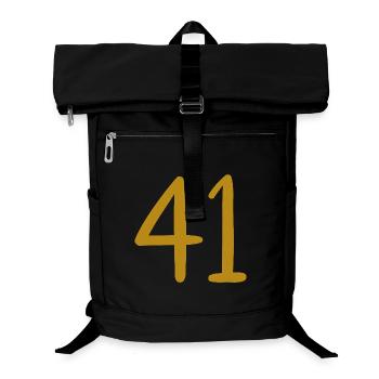 41 - Laptop-Rucksack  - Schwarz - Vorne