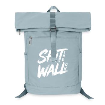 Shit the wall on  - Laptop-Rucksack  - Eisblau - Vorne