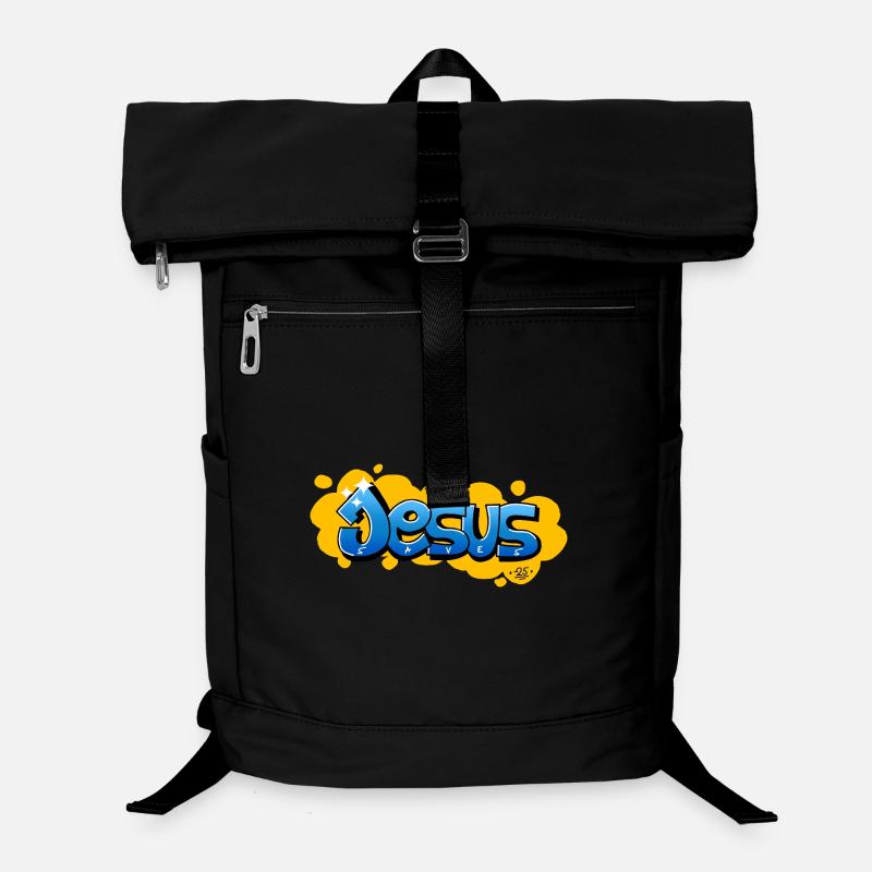 Jesus saves Laptop-Rucksack 
