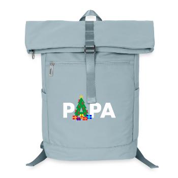 Papa Sapin de Noël - Sac à dos ordinateur - bleu glacier - Devant