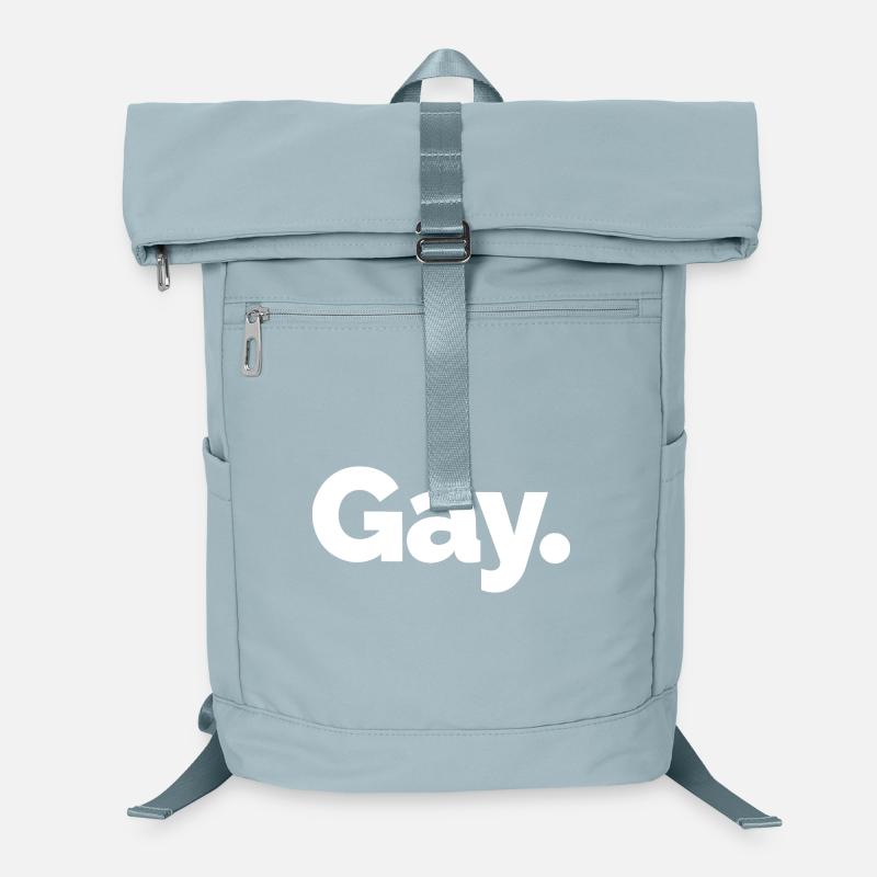 Gay. Pride Bold Typographie Sac à dos ordinateur