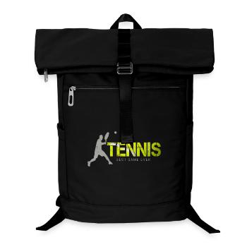 Meilleur jeu de tennis de tous les temps Design vintage pour entraîneurs - Sac à dos ordinateur - noir - Devant