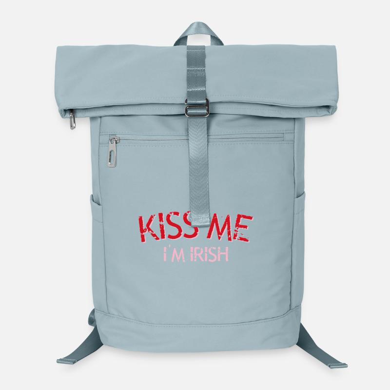 Küss mich, ich bin Ire Laptop-Rucksack 