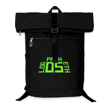 Logos Ethos Pathos Rhetorik Philosophie Student - Laptop-Rucksack  - Schwarz - Vorne