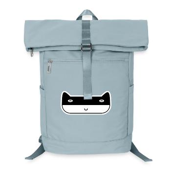 Cat Thug - Laptop-Rucksack  - Eisblau - Vorne