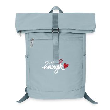 Déclaration de pleine conscience sur le cœur - Sac à dos ordinateur - bleu glacier - Devant