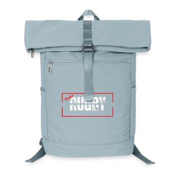 Team rugby red - Laptop Backpack - ice blue - Front