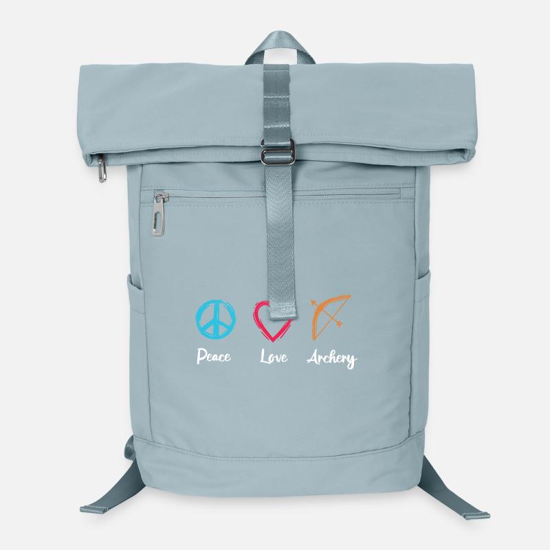 Peace Love Archery Laptop Backpack