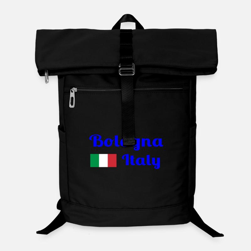 Bologna, Italien - Stilvolle Drucke Laptop-Rucksack 
