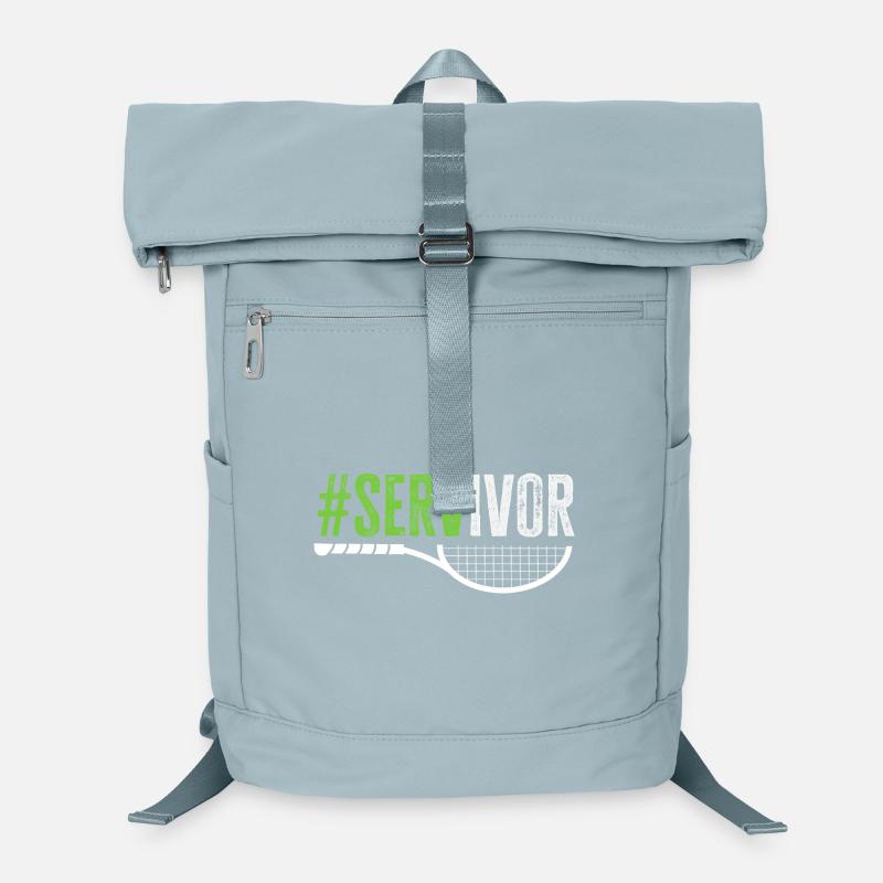 Tennis Player Servivor Lover Fun Laptop Backpack