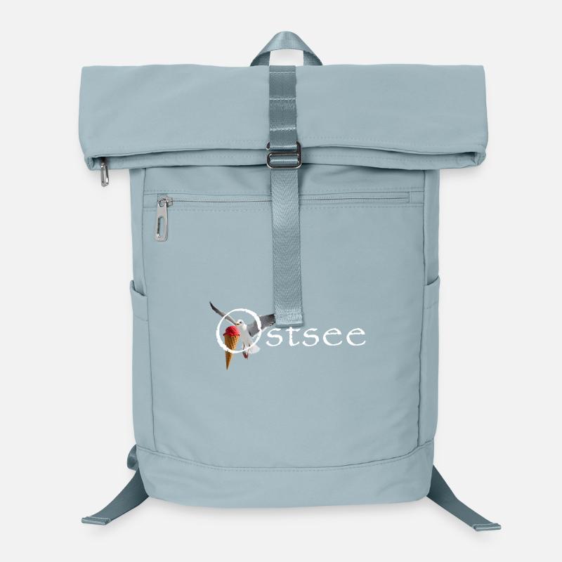 Ostsee Möwe Eisräuber Raubvogel Laptop Backpack