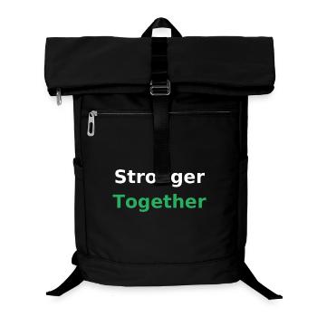 Stronger Together - Laptop Backpack - black - Front