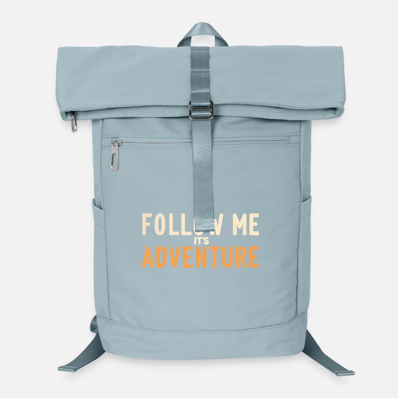 Follow me, it's adventure Laptop Backpack