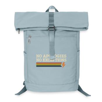 Groovy Pride Retro Égalité Queer Histoire - Sac à dos ordinateur - bleu glacier - Devant