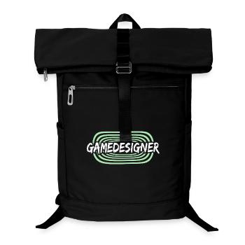 Gamedesigner als Arbeitskollege - Laptop-Rucksack  - Schwarz - Vorne