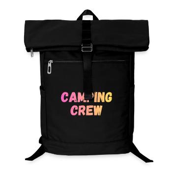 Camping Crew - Laptop-Rucksack  - Schwarz - Vorne
