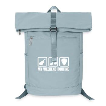 Gitarrenspieler Wochenende - Laptop-Rucksack  - Eisblau - Vorne