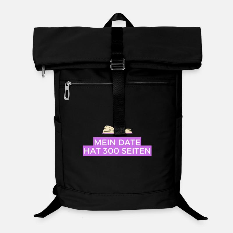 My date has 300 pages Laptop Backpack