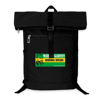 Garvey Burning Spear T-Shirt - Laptop Backpack - black - Front