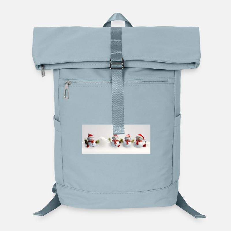 Weihnachts-Schneemann Laptop-Rucksack 
