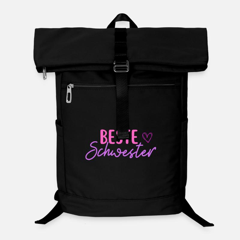 Beste Schwester - best sister - Familie Liebe Laptop-Rucksack 