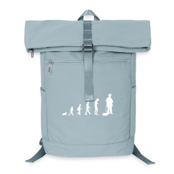 Development from baby to firefighter - Laptop Backpack - ice blue - Front