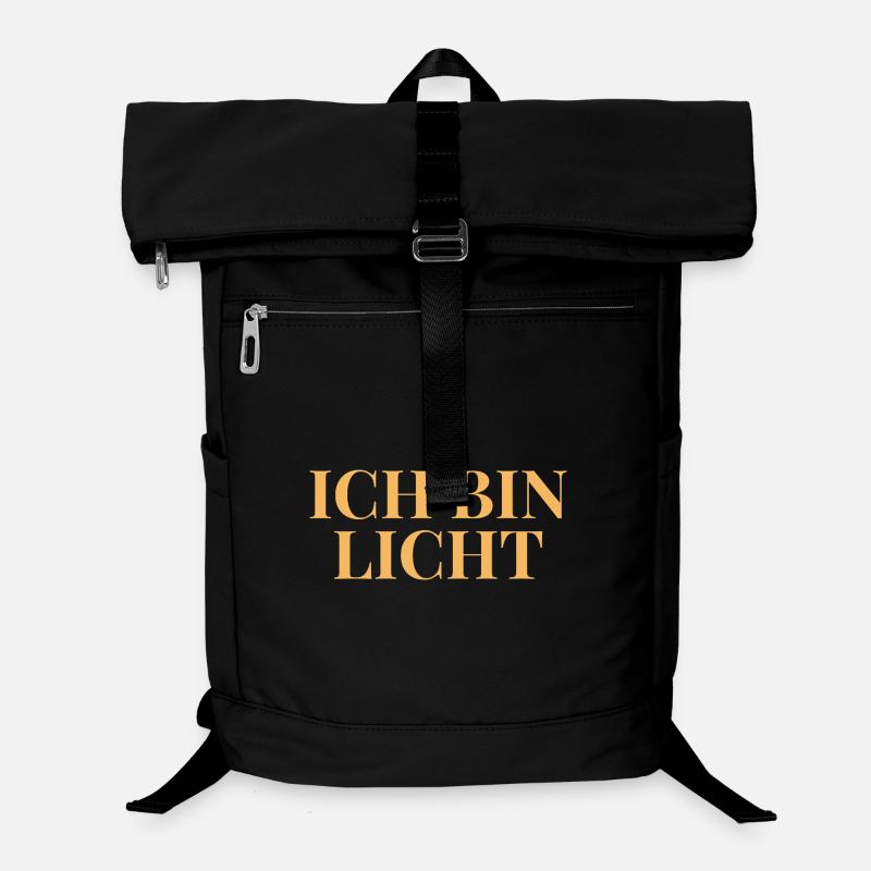 Ich bin Licht Affirmation für innere Stärke Laptop-Rucksack 
