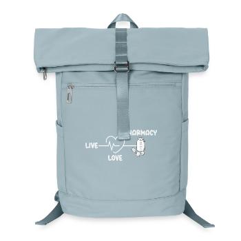 Love Job Heart Pharmacist Pharmacy Technician - Laptop Backpack - ice blue - Front