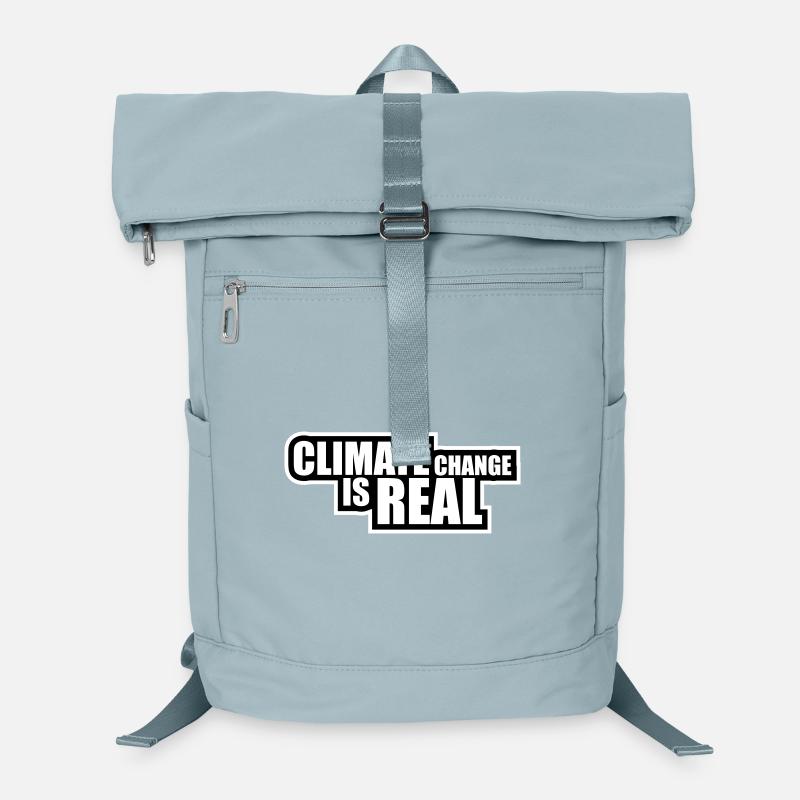 Climate Change Is Real Klimawandel Wissenschaft Laptop-Rucksack 