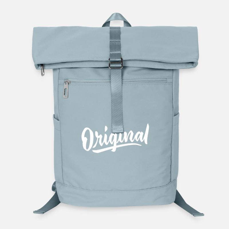 Design original de lettrage minimaliste Sac à dos ordinateur