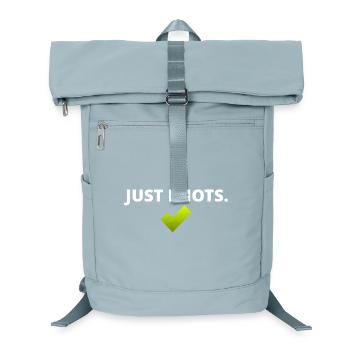 Just Idiots - Laptop Backpack - ice blue - Front