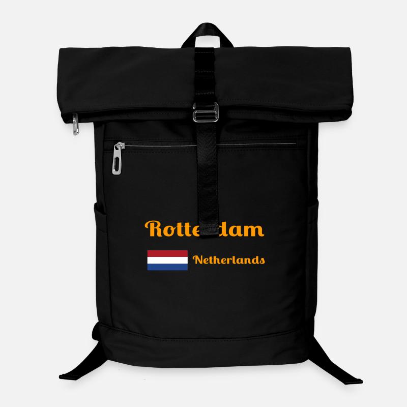 Rotterdam Pays-Bas - Imprimés élégants Sac à dos ordinateur
