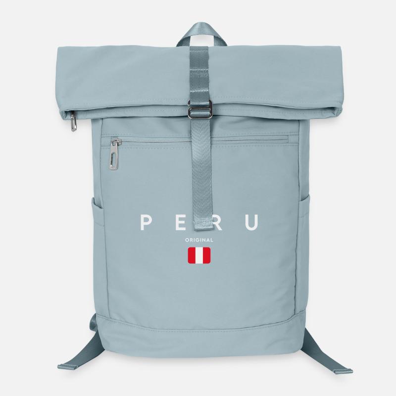 Flagge von Peru, peruanischer Stolz Laptop-Rucksack 