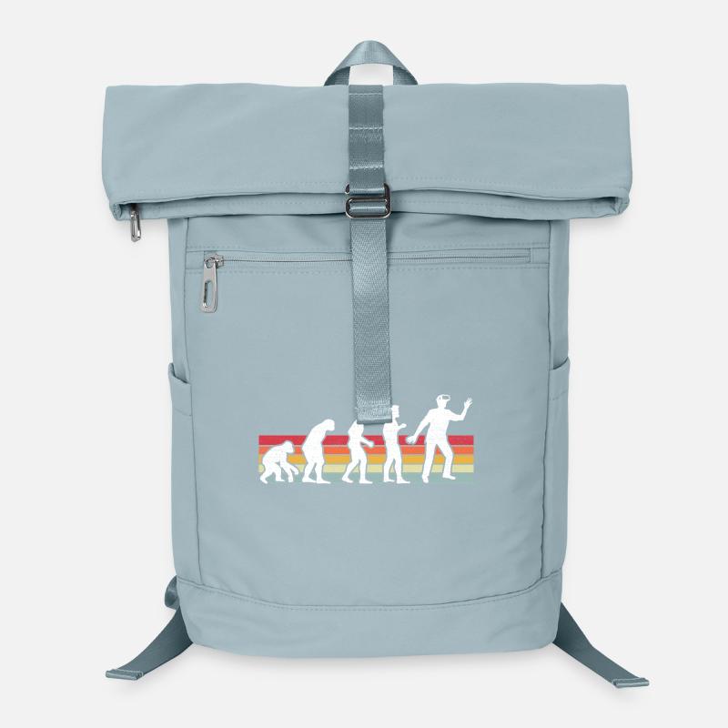 Gamer Game Videospiel Blaubeere Vintage Gaming Laptop-Rucksack 