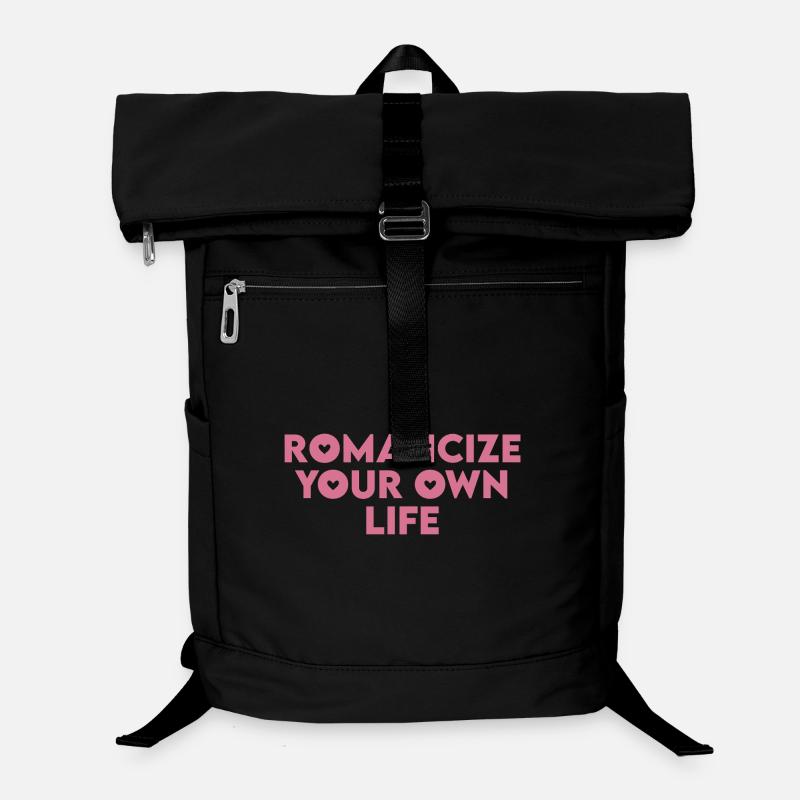 Romanticize your own life Laptop Backpack
