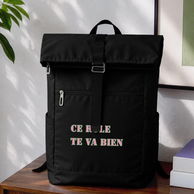 DIESE ROLLE PASST GUT ZU DIR Laptop-Rucksack 