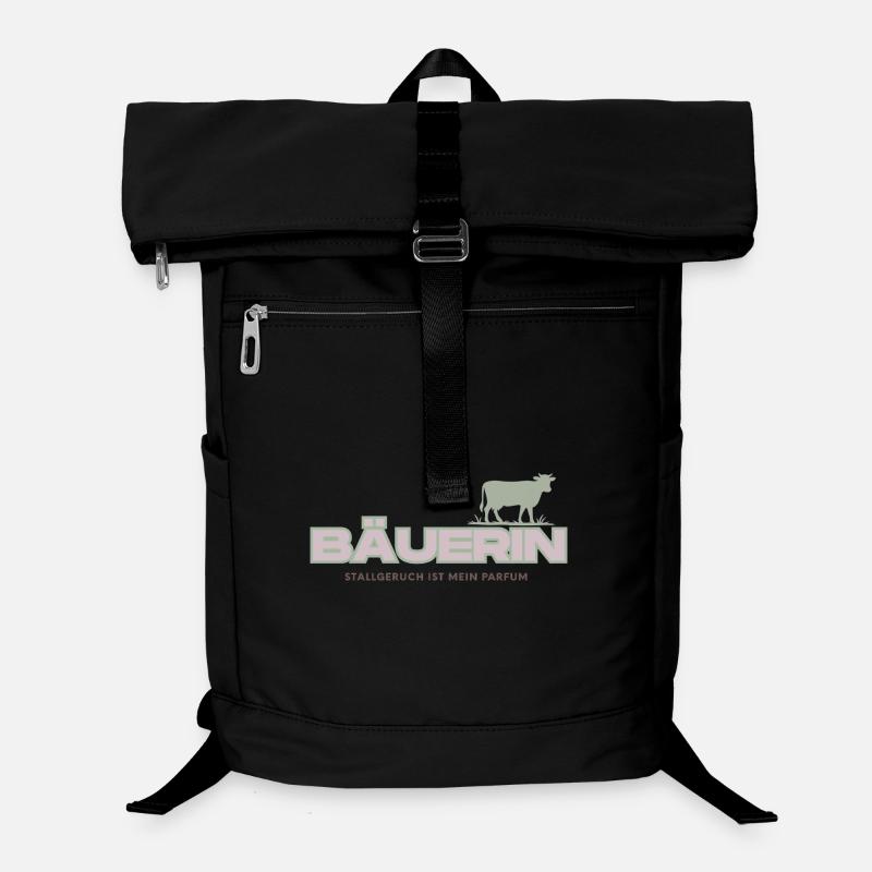 Bäuerin Deluxe – Stallgeruch ist mein Parfum Laptop-Rucksack 