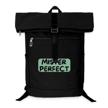 Mister Perfect - Laptop-Rucksack  - Schwarz - Vorne