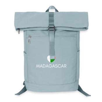 I love Madagascar, heart Madagascar - Laptop Backpack - ice blue - Front