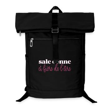 Sale Conne et Fière de l'être Cadeau Filles Copine - Sac à dos ordinateur - noir - Devant