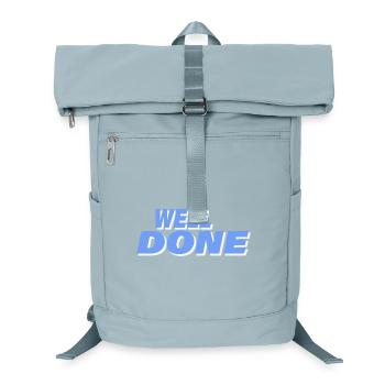 WELL DONE - Laptop-Rucksack  - Eisblau - Vorne