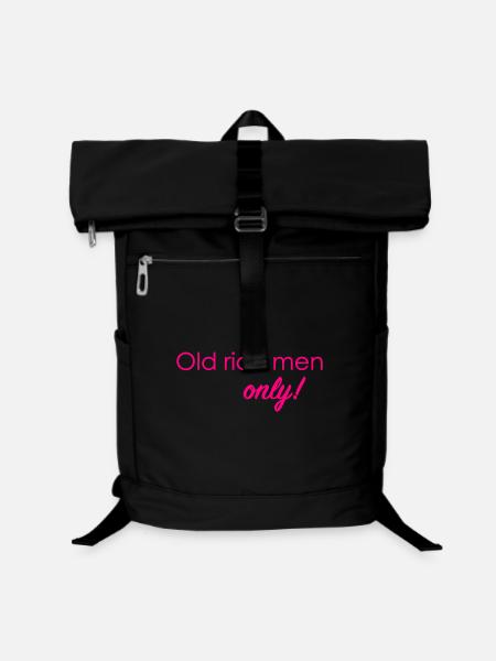Old rich men only! - Laptop Backpack - black