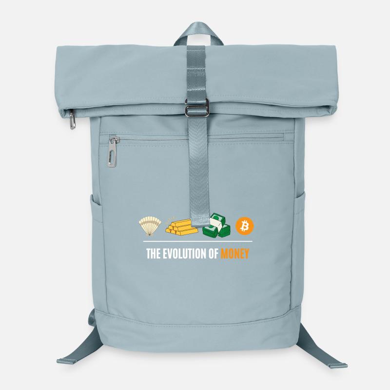 The evolution of money Laptop Backpack