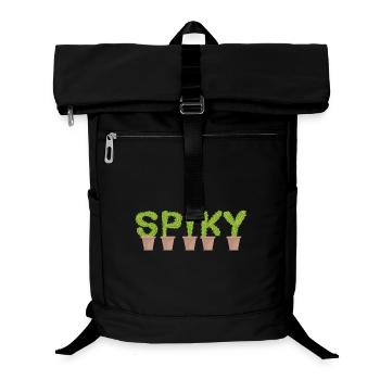 Spiky Cactus - Cactus Tee - Laptop-Rucksack  - Schwarz - Vorne